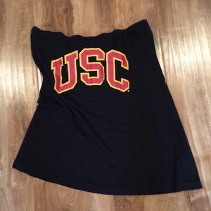 USC tube top, size small, never worn